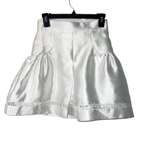 Rosee De Matin Womens Short Suit Size Small Sailor Suit Inspired Back Zip Navy - Picture 9 of 12